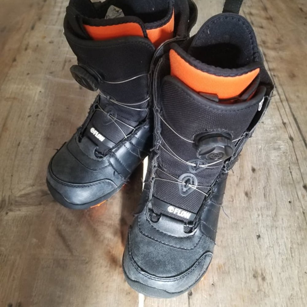 Flow Micron Youth Snowboarding Boots ~Like New!~